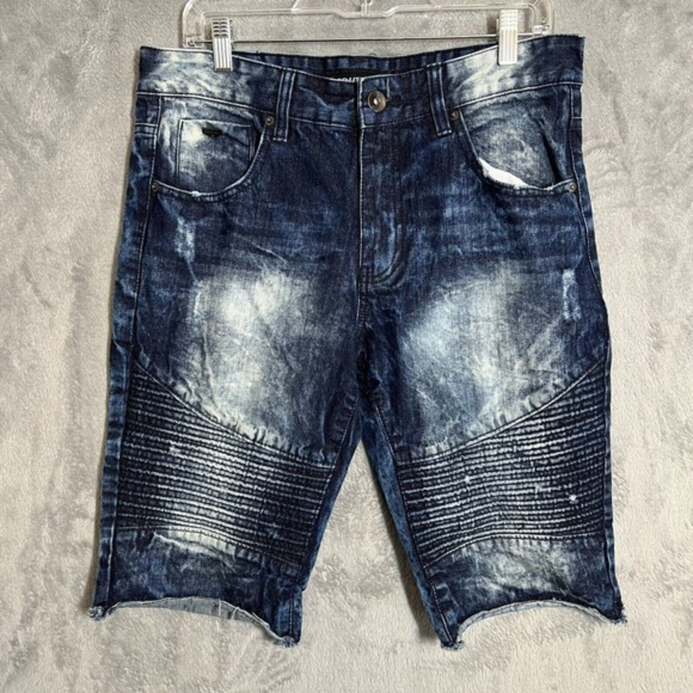 Southpole Authentic Collection Distressed Denim Jean Shorts Mens Size‎ 30 Waist
